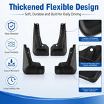 Set 4 parafanghi auto per Geely LYNK & CO 01 2021-2023