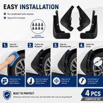 Set di 4 parafanghi per auto, For Geely LYNK & CO 10 EM-P 2025 / Z10 2024