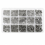 Set dadi e bulloni esagonali M2-M5 640 pezzi