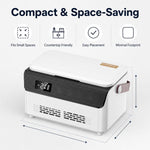 Contenitore termico portatile a doppio strato per insulina con display digitale