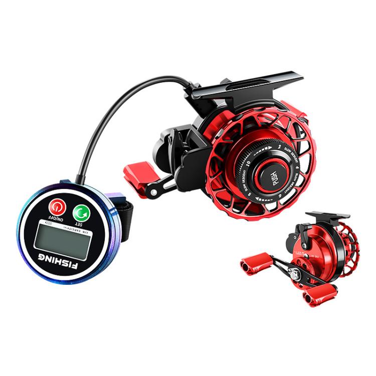 Mulinello magnetico in metallo per pesca in acqua salata