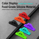 Supporto da parete in silicone per canne da pesca 2-30 mm