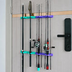 Supporto da parete in silicone per canne da pesca 2-30 mm