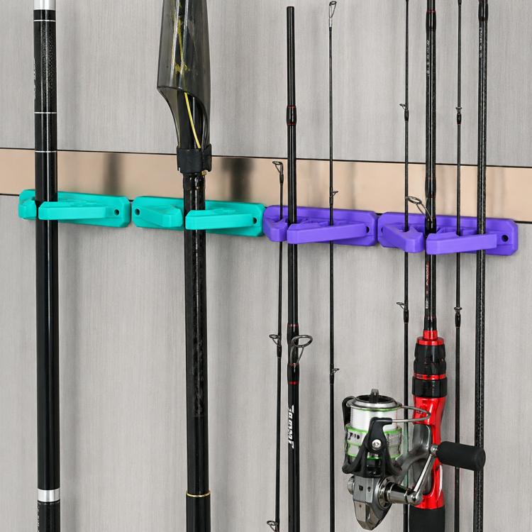 Supporto da parete in silicone per canne da pesca 2-30 mm