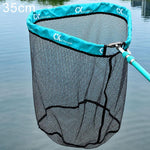 Retino pieghevole per pesca con rete e borsa trasporto