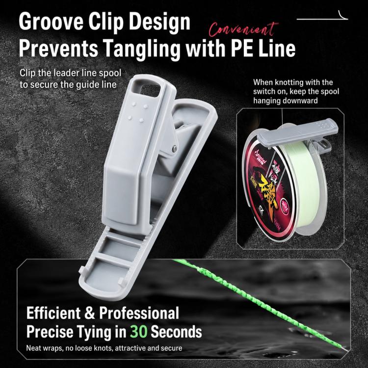 Lure Electric GT Knotter Strumento per annodare lenza da pesca