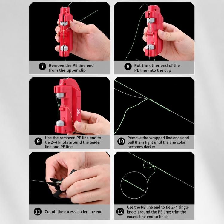 Lure Electric GT Knotter Strumento per annodare lenza da pesca