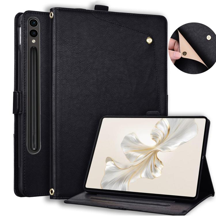 Custodia tablet in ecopelle con tasca frontale per Galaxy Tab S12 Ultra e