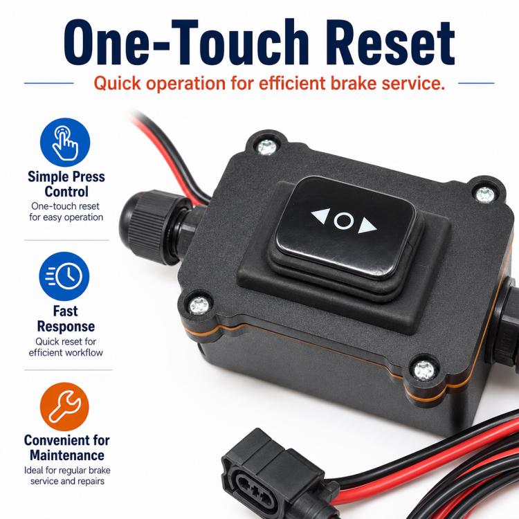 Strumento per regolazione pastiglie freni auto 12V