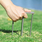Picchetto antivento staccabile per ombrellone 23-30 cm
