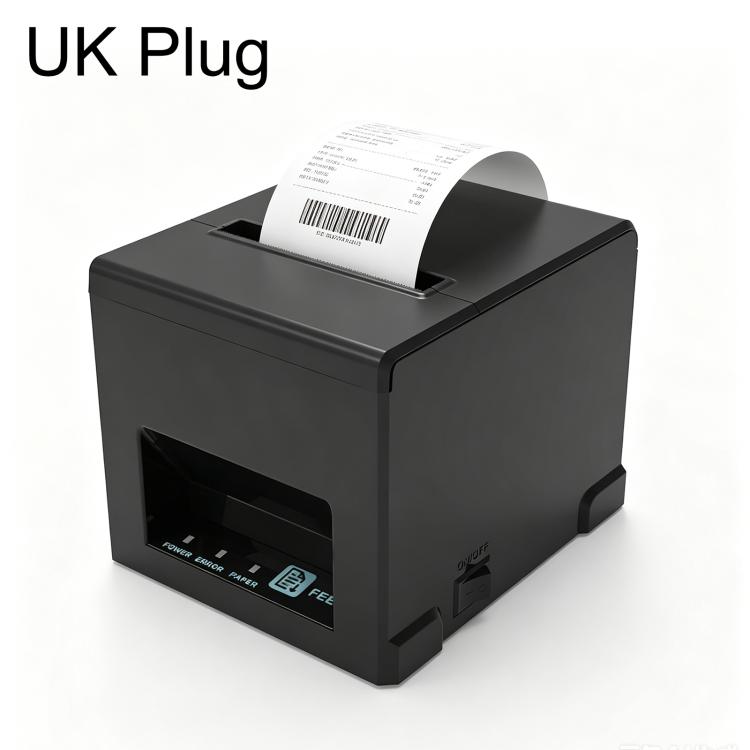 Stampante termica per scontrini POS-8390 da 80 mm, US Plug, UK Plug, EU Plug, AU Plug
