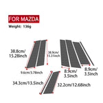 Adesivi montante B auto Mazda CX-50 2022-2024 effetto carbonio