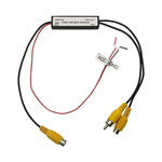 Cavo adattatore video HD 2 ingressi 1 uscita per dash camera, 2 In 1 Out Video Adapter Cable