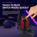 APK001 Microfono a condensatore da tavolo USB con riduzione del rumore tramite intelligenza artificiale, APK001 Desktop Microphone
