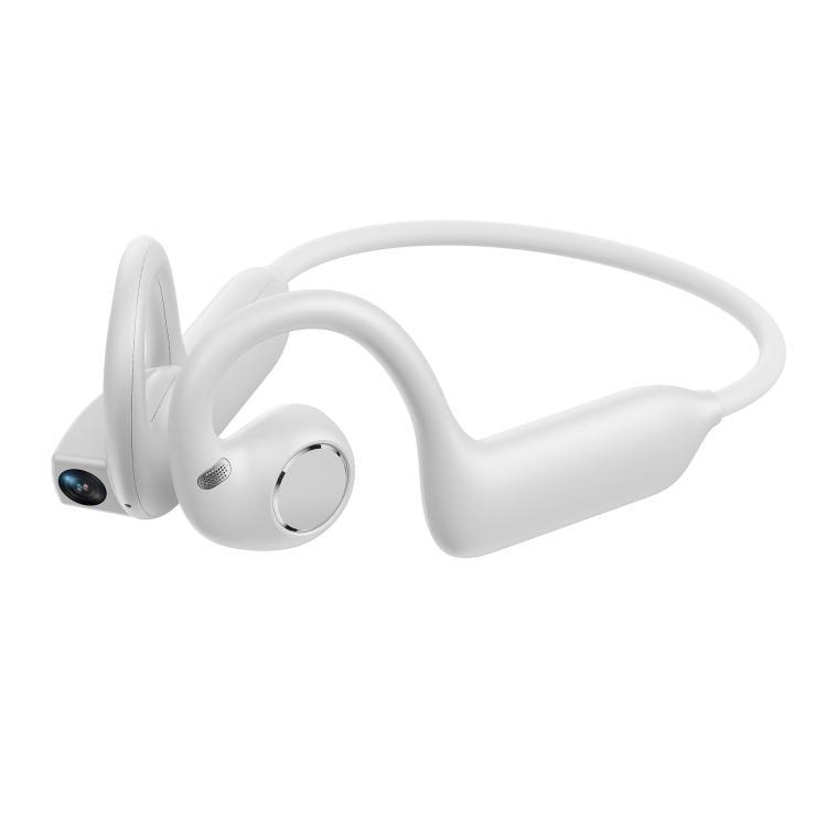 Cuffie intelligenti E12 con fotocamera HD 8 MP e AI