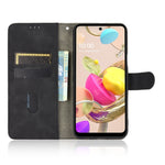 Custodia in pelle PU con fibbia magnetica e supporto per LG K42, LG Wing 5G