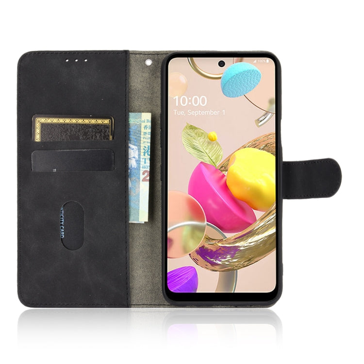 Custodia in pelle PU con fibbia magnetica e supporto per LG K42, LG Wing 5G