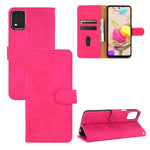 Custodia in pelle PU con fibbia magnetica e supporto per LG K42, LG Wing 5G