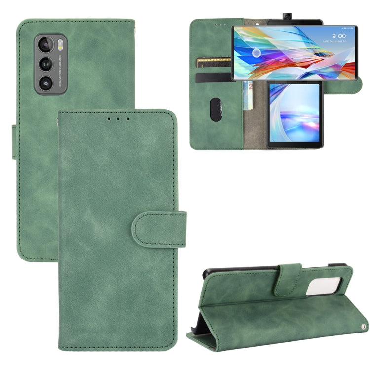 Custodia in pelle PU con fibbia magnetica e supporto per LG K42, LG Wing 5G