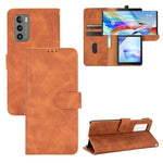 Custodia in pelle PU con fibbia magnetica e supporto per LG K42, LG Wing 5G
