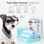 Tappetino assorbente deodorante 10 in 1 per animali domestici 60x