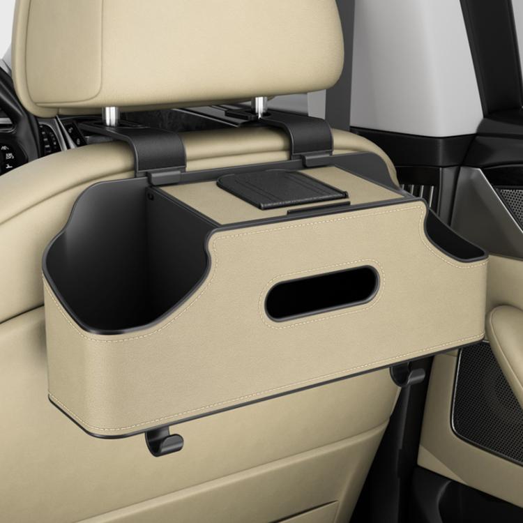 Porta fazzoletti auto con portaoggetti e porta bicchiere