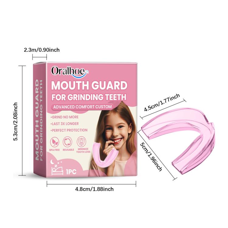 Apparecchio dentale traspirante in silicone per bambini