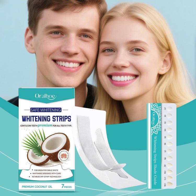 Set strisce sbiancanti denti ORALHOE Fresh 14 pezzi