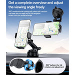 Supporto auto Yesido C279 con ventosa per smartphone