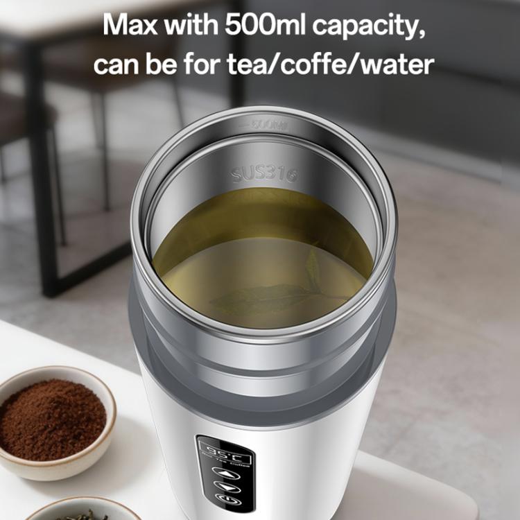 Tazza elettrica riscaldante Yesido VC20 500 ml per auto