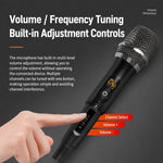 Microfono dinamico wireless UHF E11 con ricevitore