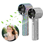 Ventilatore portatile ad alta velocità S5 con strass