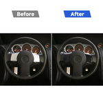 Adesivo volante in fibra di carbonio per Nissan 350Z 2006-2009