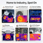 Termocamera portatile QIANLI FireEye 256×192 per riparazioni - immagine 5