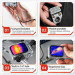 Termocamera portatile QIANLI FireEye 256×192 per riparazioni - immagine 10
