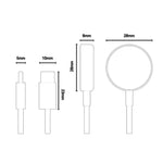 Caricabatterie wireless magnetico Yesido DS42 per orologi
