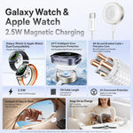 Caricabatterie wireless magnetico Yesido DS42 per orologi