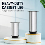 Gambe di supporto in acciaio inox per mobili