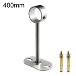Staffa montaggio a flangia in acciaio inox per tubi 32 mm