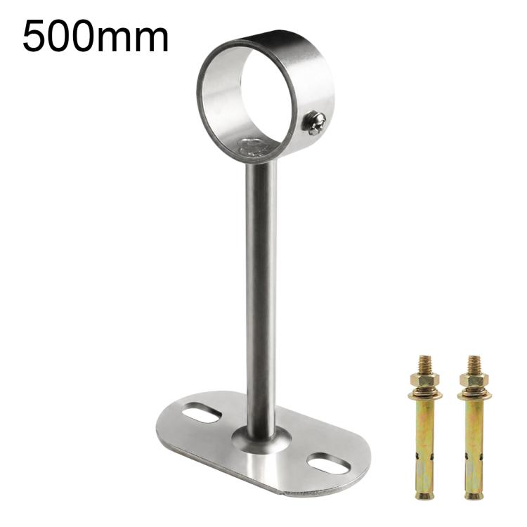 Staffa montaggio a flangia in acciaio inox per tubi 32 mm