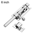 Serratura a scrocco scorrevole in acciaio inox 304