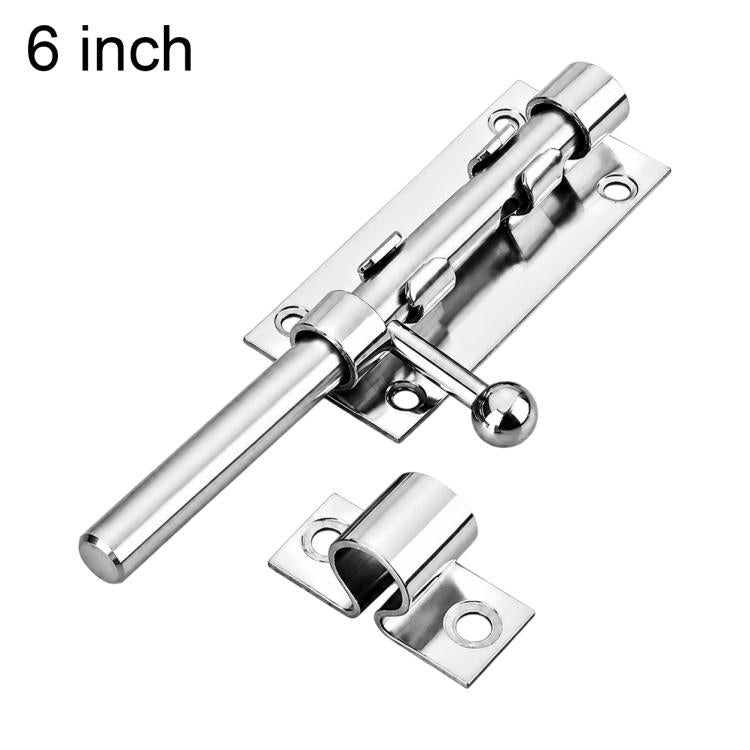 Serratura a scrocco scorrevole in acciaio inox 304