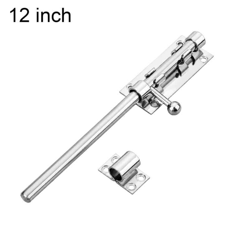 Serratura a scrocco scorrevole in acciaio inox 304