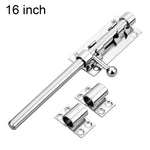 Serratura a scrocco scorrevole in acciaio inox 304