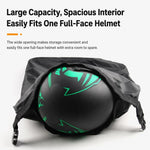 Borsa porta casco moto grande capacità con lucchetto a combinazio