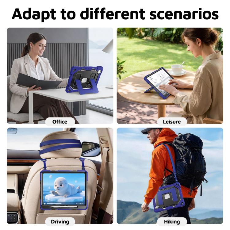 Custodia per iPad con supporto, tracolla e scomparto per penna - immagine 7