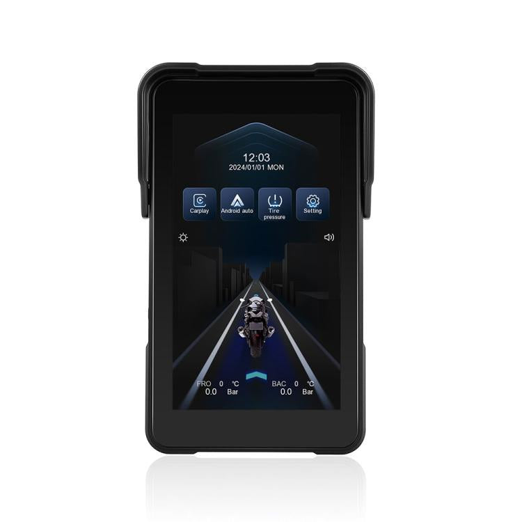 Navigatore GPS impermeabile 5 pollici per moto con CarPlay