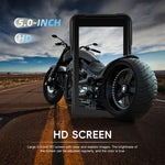Navigatore GPS impermeabile 5 pollici per moto con CarPlay