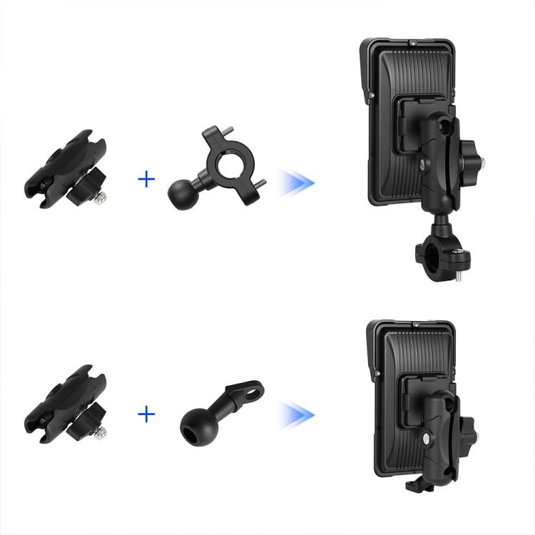 Navigatore GPS impermeabile 5 pollici per moto con CarPlay