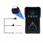 Navigatore GPS impermeabile 5 pollici per moto con CarPlay